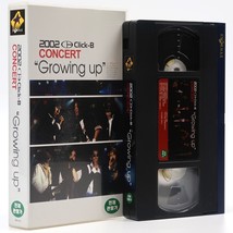 Click-B 2002 Concert Growing Up VHS Video [NTSC] Early K-Pop - $20.00