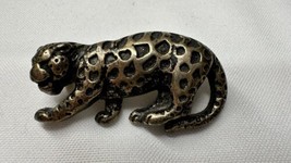 Crouching Leopard Pin - $19.75