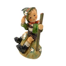 VTG Goebel Hummel MOUNTAINEER #315 Boy Porcelain Germany 5&quot; Figurine - $35.99