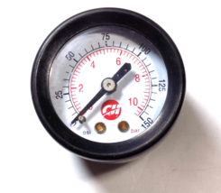 Campbell Hausefield Air Compressor Regulator Guage 150 PSI -1.75  Inches... - $7.91