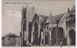 Ontario Postcard Fergus Melville Presbyterian Church Circa 1909 - £7.79 GBP