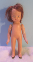 Vintage Bisque 5&quot; Tall Nancy Ann Doll Body Parts Painted Shoes - £17.98 GBP