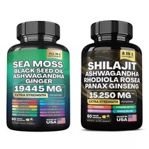 Dynamic Vitality Bundle - Sea Moss Multivitamin & Shilajit Power Combo - $360.99 MXN
