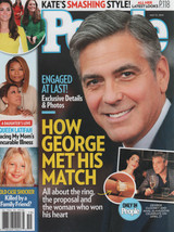 People Magazine  How George Met His Match May 12, 2014 - $1.75