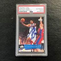 2006-07 Upper Deck #44 Marcus Camby Signed AUTO PSA Slabbed Nuggets - £39.95 GBP
