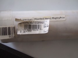 New Mighty Print Batman Vs Superman Wanted Hero Art Print 17&quot;W X 24&quot; H - $18.00