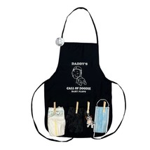 New Daddy Baby Shower Gag Gift Apron Great Present Surprise For New Dad To Be (B - £42.36 GBP