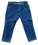 Key Brand Mens Jeans Blue Denim 40X30 Regular Fit 5 pocket - $11.83