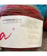 Lion Brand Sandals Mandala Yarn Groot 100% Acrylic 5.3oz / 150g 590yd / ... - $10.53 CAD
