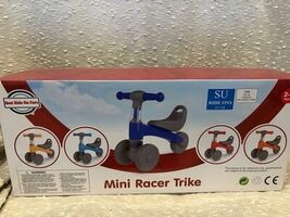 Ride On Mini Trike with Easy Grip Handles, Enclosed Wheels and No Pedals - $44.68