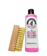 Pink Miracle Shoe Cleaner &amp; Brush Kit 4 oz. Sneaker Fabric &amp; Sole Cleani... - £8.81 GBP
