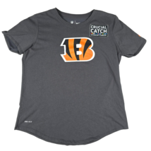 Nike Cincinnati Bengals NFL Women&#39;s Size Medium Tee Crucial Catch - $19.54