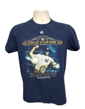 2013 Mariano Rivera #42 Final Regular Season Home Game Adult Small Blue TShirt - £15.76 GBP