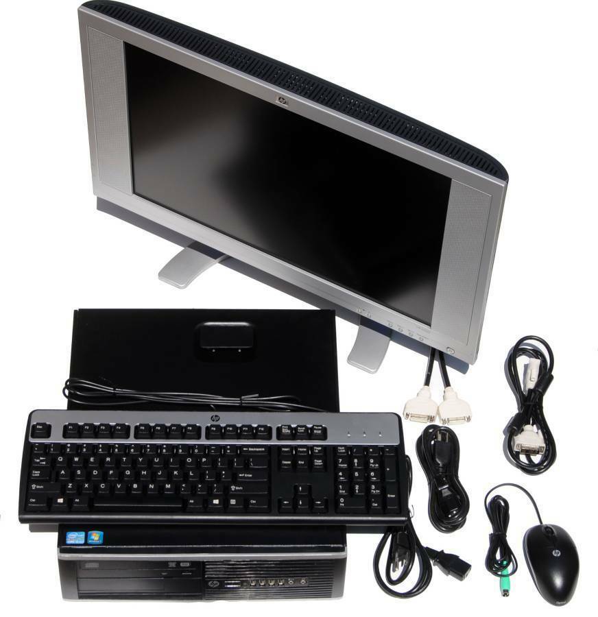 HP COMPAQ Pro 6300 SFF i5-3470 3.2GHz 4GB RAM K/B Monitor &amp; Mouse Window... - $125.00