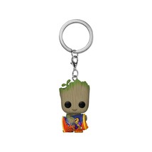 Funko Pop! Keychain: Marvel - I Am Groot, Groot with Cheese Puffs - £16.51 GBP