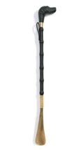 Shoehorn, Black Lab Dog Handle. 22 Inches Long. Made In Italy. - £54.34 GBP