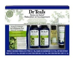 Dr. Teal&#39;s Relax &amp; Relief 5-Pc Bath &amp; Body Gift Set - £23.87 GBP
