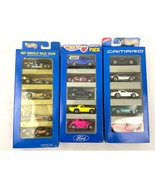 3 Pack Matchbox Hot Wheels Diecast Cars Camaro Gift 1990s Ford Chevy NEW - $32.39