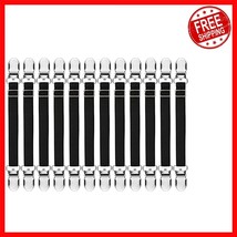 12 Pcs Adjustable Bed Sheet Clips - Secure Elastic Straps for Tidy Linens - $26.72