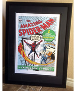 The Amazing Spider-Man #1 Limited Edition Poster Signed by Stan Lee Supe... - £3,272.16 GBP
