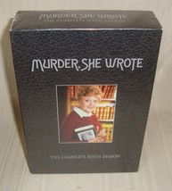 Murder She Wrote - The Complete Sixth Season (DVD, 2007, 5-Disc Set) NEW - $11.86