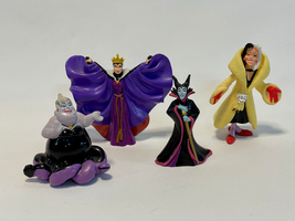 Collection of 5 Disney&#39;s Villains PVC Characters - £14.94 GBP