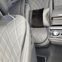 2021 -  2024 Sheepskin Floor Mats Pillows fits W223 Mercedes Maybach S58... - £1,229.15 GBP