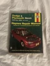 Haynes Automotive Repair Manual 30034 1995-1999 Dodge Plymouth Neon All ... - $8.60