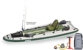 Sea Eagle FS126 Deluxe Package Inflatable Stand Up Fishing Seat Paddleboard SUP - £845.55 GBP