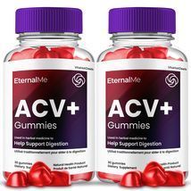 EternalMe ACV Gummies, Apple Cider Vinegar, Max Strength Gummies (2 Pack) - $86.90