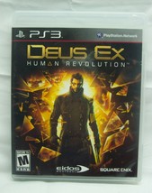 Deus Ex Human Revolution Sony Play Station 3 PS3 Video Game Complete - £11.70 GBP