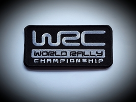 WRC WORLD  RALLY CHAMPIONSHIP RACING CLASSIC CAR EMBROIDERED PATCH  - $4.99