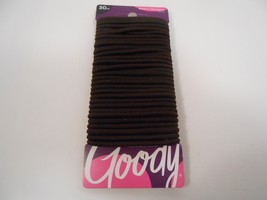 Goody Ouchless Elastic Hair Tie - 30 Count Dark Brown - £4.87 GBP