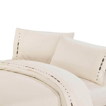 Andes Embroidered 350TC Sheet Set for Elegant Bedding - $3,381.17 MXN - $5,071.75 MXN
