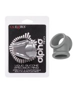 Alpha Liquid Silicone Precision Ring Grey - £9.52 GBP