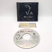 Disney&#39;s Beauty &amp; The Beast Musical Soundtrack w/ Ticket Stub (Broadway) CD 1994 - £7.78 GBP