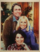 Three&#39;s Company Cast Signed Photo X3 - John Ritter, Susan Somers, Joyce Dewitt W - £298.13 GBP