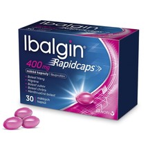 IBALGIN Rapidcaps 400 mg 30 capsules for migraine relief, menstruation - $19.95