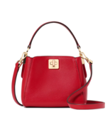 New Kate Spade Phoebe Mini Top Handle Crossbody Perfect Cherry with Dust... - $102.21