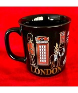 London England Souvenir Mug Landmarks Big Ben Tower Bridge Red Phone Box... - $168.17 MXN