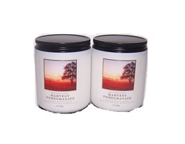 Bath &amp; Body Works Harvest Pomegranate Scented Jar Candle 7 oz x2 - $26.99