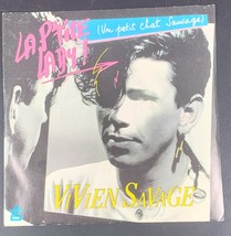 Vivien Savage  La P&#39;tite Lady! (Un Petit Chat Sauvage) French 45 &amp; Pic Sleeve - £7.59 GBP