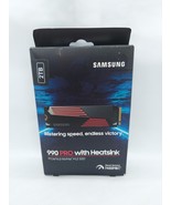 Samsung 990 Pro MZ-V9P2T0 2TB Storage Solid State Drive With Heatsink - $3,189.86 MXN