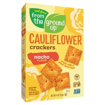 From The Ground Up Cauliflower Crackers, Nachos Flavor - $12.96+