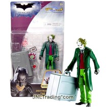 Yr 2007 Dc Comics Batman The Dark Knight 5 Inch Figure DESTRUCTO-CASE The Joker - £29.89 GBP