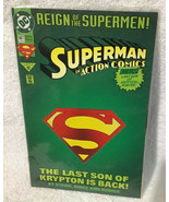 1993 Reign Of The Superman! The Last Son Of Krypton Is Back! #687 w/poster - $10.10