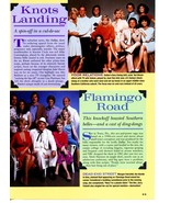 Knots Landing Flamingo Road Cast 1 page original clipping magazine photo... - $75.95 MXN