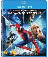 The Amazing Spider-Man 2 (Blu-ray, 2014) + DVD, Andrew Garfield, Emma Stone - $4.00