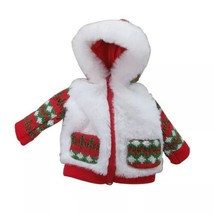 allbrand365 designer Sweater Bottle Cover Color White/Red Size No Size - £20.37 GBP