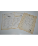 Lot of 3 Sitzmarker Newletters  Sitzmark Ski Club MN - Nov &amp; Dec 1980 - ... - $50.70 CAD